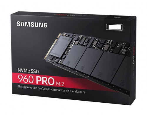 Твердотельный диск 512GB Samsung 960 PRO, M.2, PCI-E 3.0 x4 [R/W - 3500/2100 MB/s]